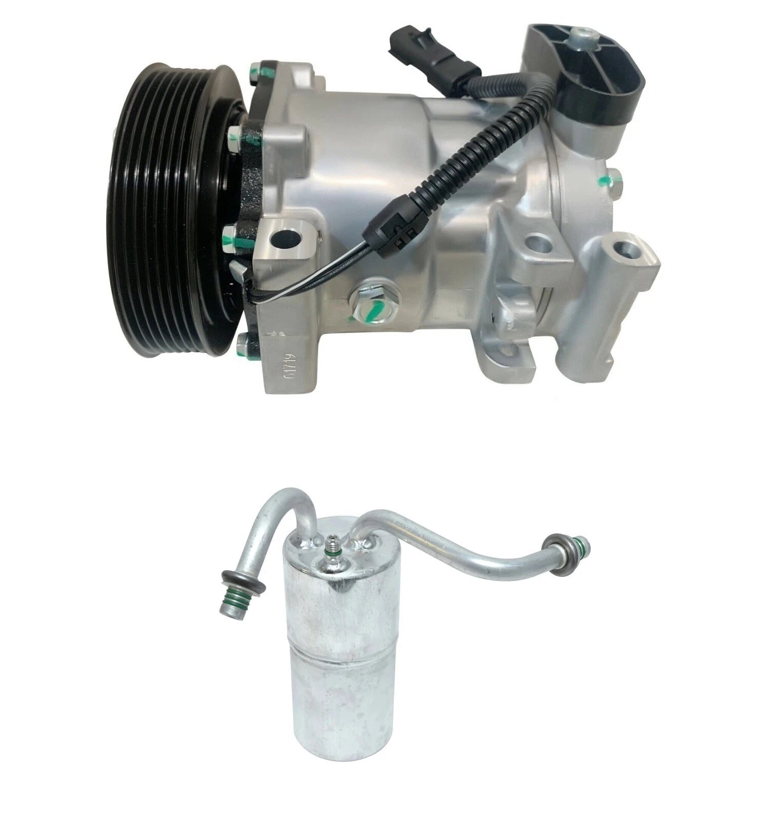 AC Compressor Kit for Dodge Ram 1500 3.9L 5.2L 5.9L (2001–2001)