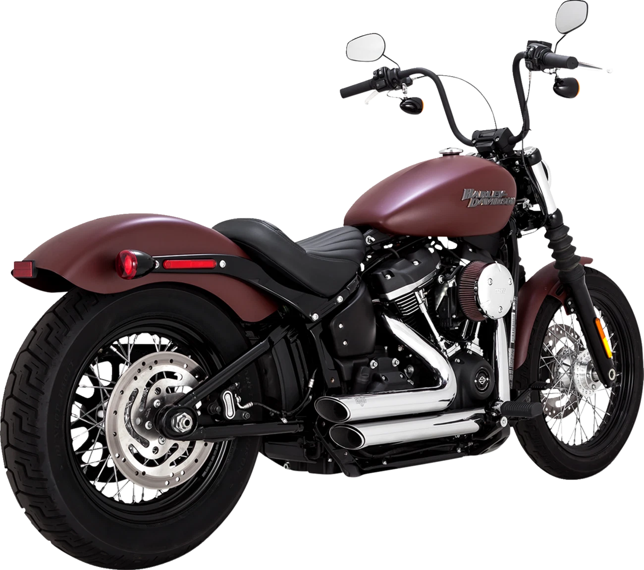 Vance & Hines Shortshots Staggered Exhaust System for Harley Davidson (2007–2023) 17333-22