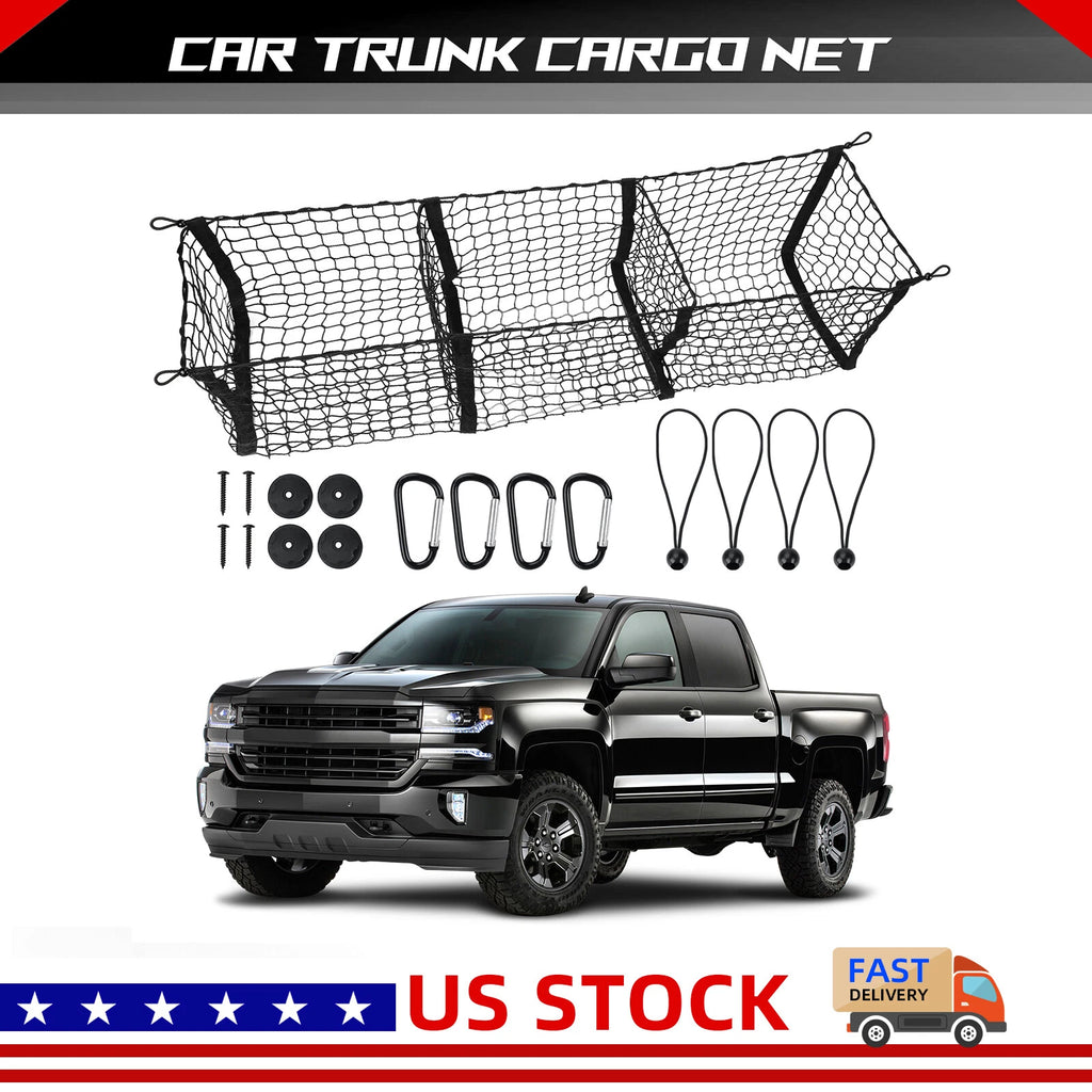 Trunk Bed Cargo Net Organizer for RAM 1500 (2019–2023)