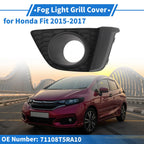Front Left Fog Light Grill No. 71108T5RA10 for Honda Fit (2015–2017)