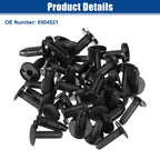 20pcs Bumper Cover Push Type Retainer Clips for Chrysler 200 (2011–2014) No. 6504521