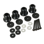 Black 5/8" Luggage Trunk Rack Risers for Honda Goldwing GL 1800 (2001-2017)