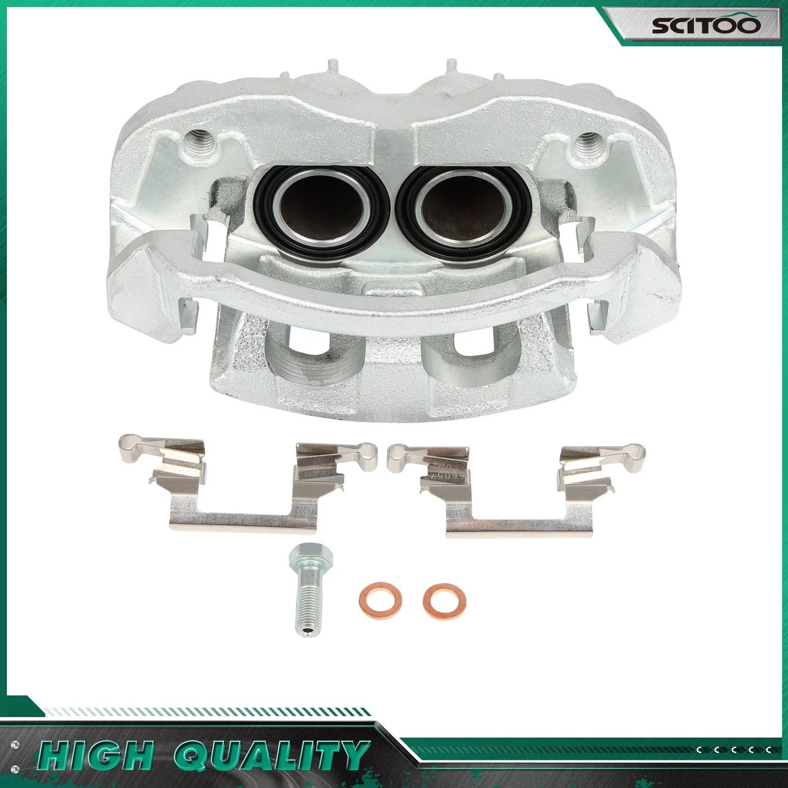 Rear Right Brake Caliper w/ Bracket for Ford Excursion (2000–2005)