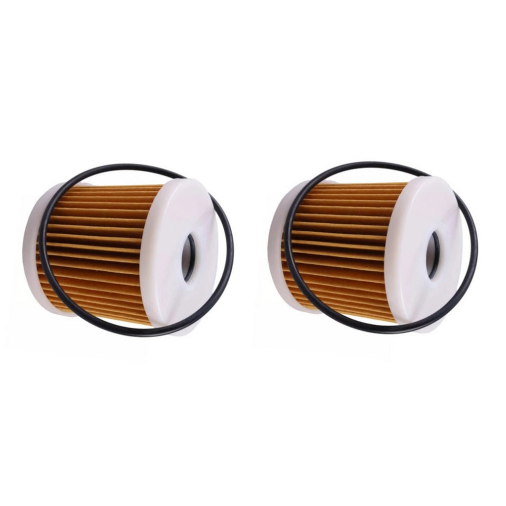 2Pc Fuel Filter Water Separator for Honda Yamaha Outboard Engines