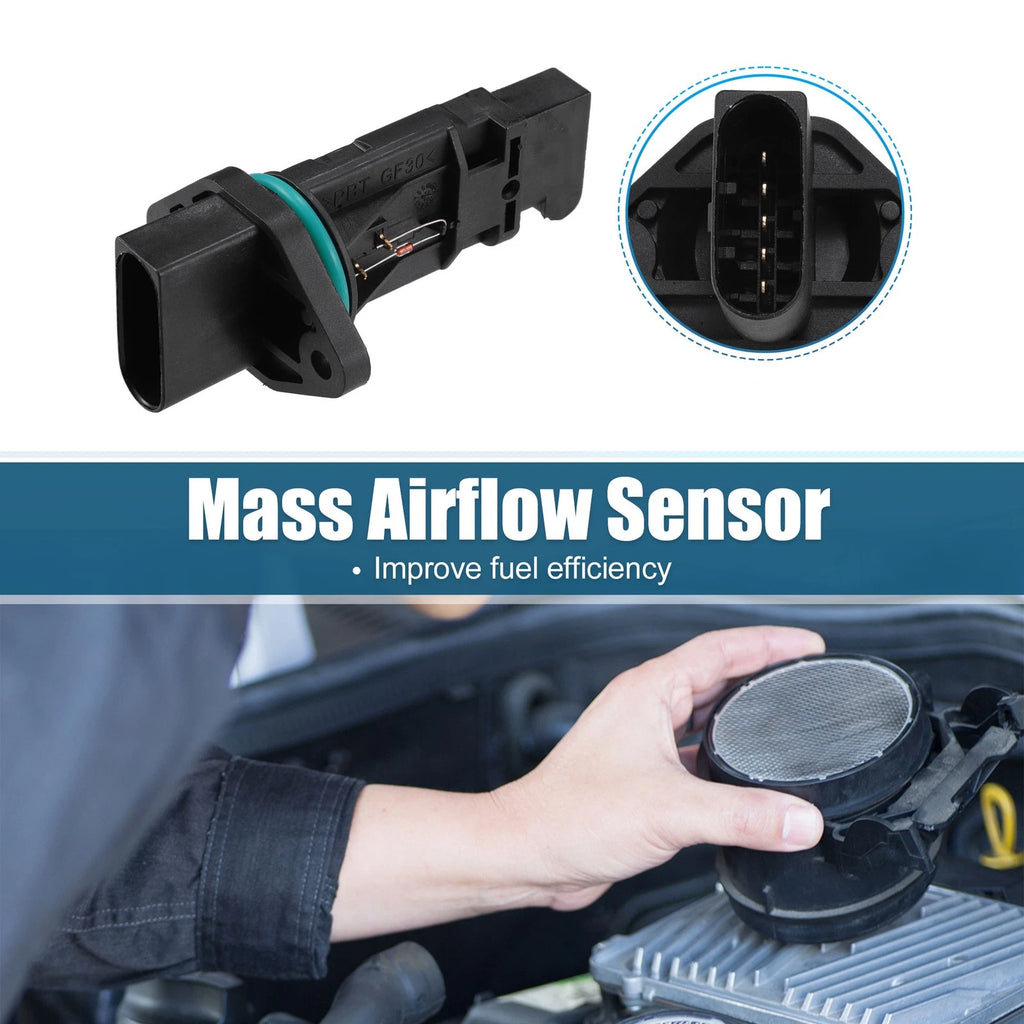 Mass Air Flow Sensor for Volkswagen Jetta, Beetle (2006–2010) 038906461B