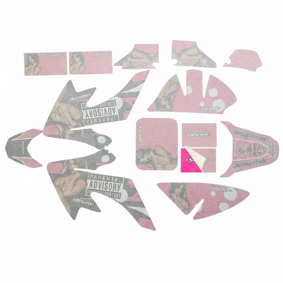 Decal Graphics Sticker Kit for CRF 50 (2004–2023)