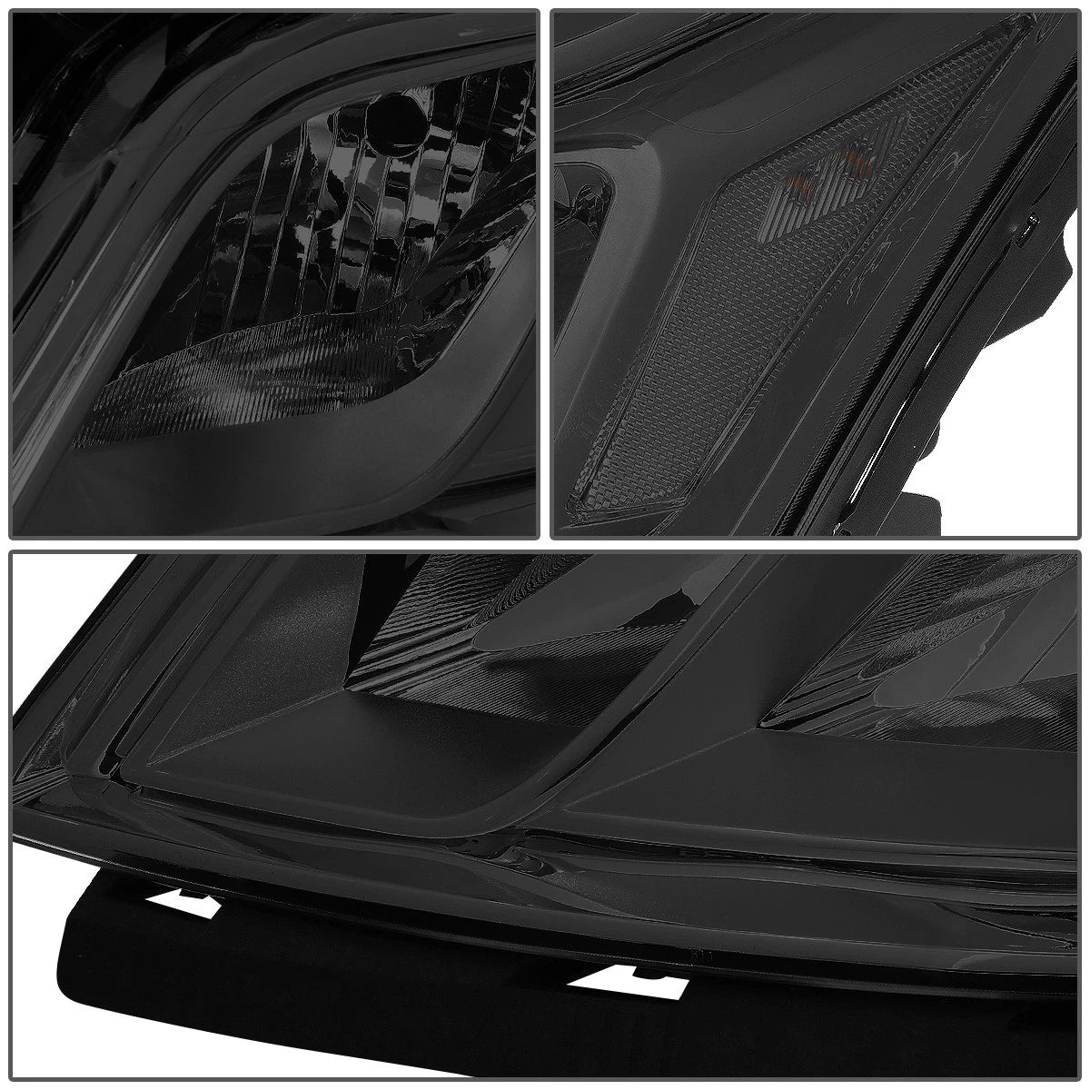 Smoked Clear Signal Headlight Set for Chevy Traverse (2013–2017)