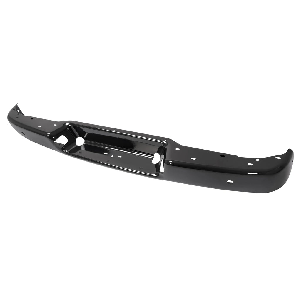 Black Steel Rear Bumper for Chevrolet Express Savana 1500 2500 3500 (1996–2023)