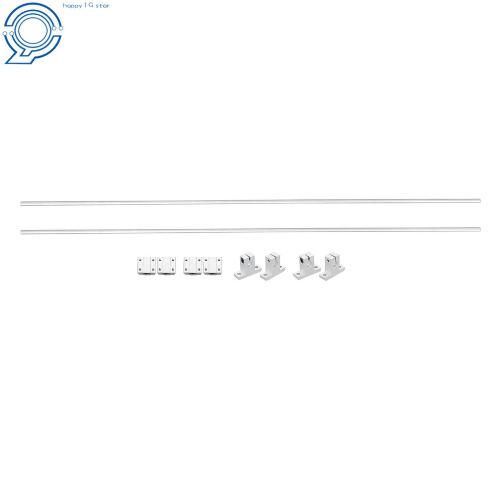 Set of 4 Linear Motion Rails for Precision Applications (800mm Length)
