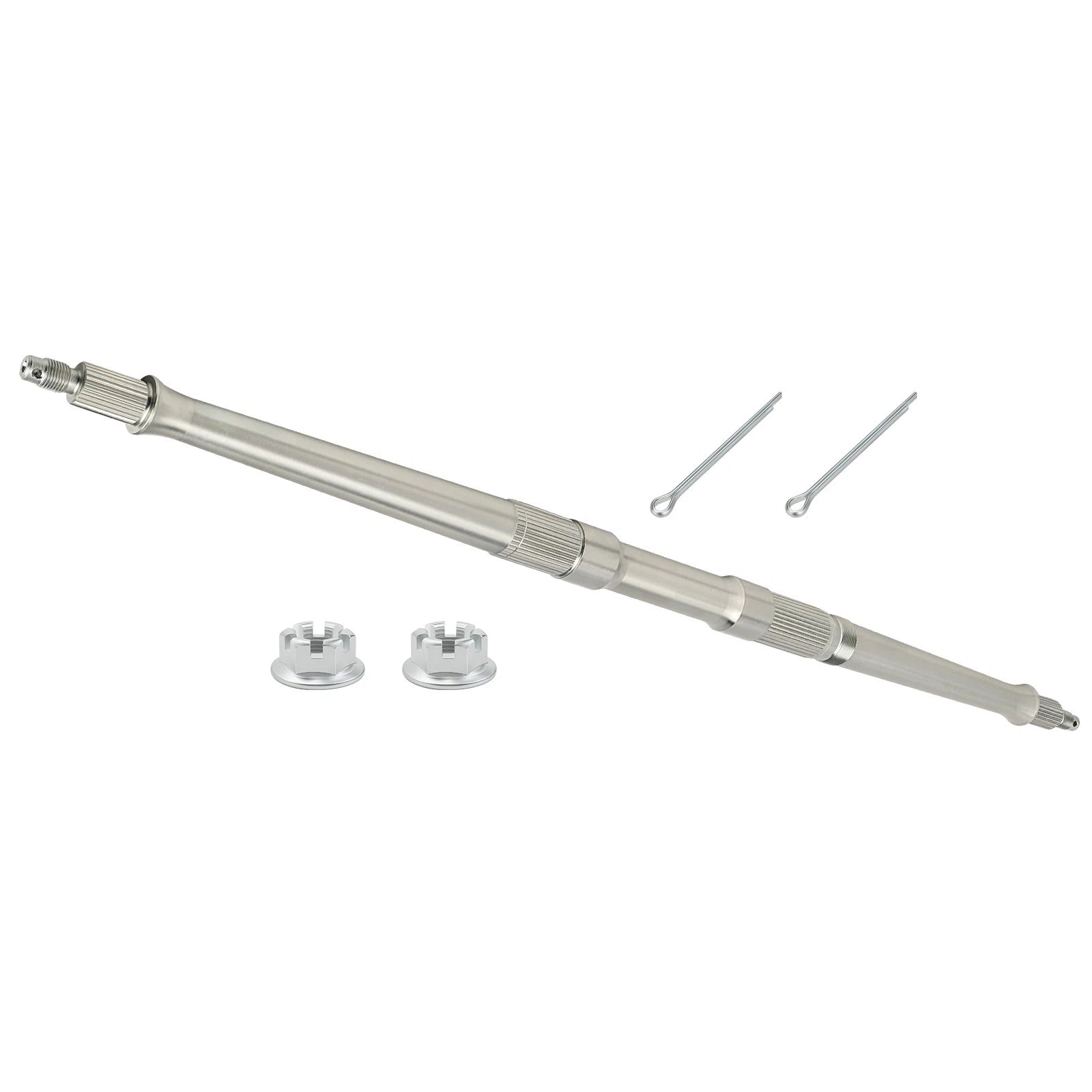 Rear Axle Shaft w/ Nuts Pins for Yamaha YFZ450 (2006–2013)