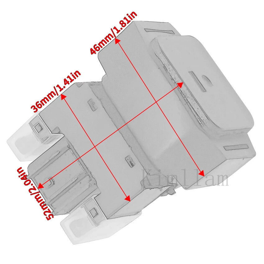 Starter Solenoid Relay for Yamaha YFZ450R (2009–2023) 18P-81940-00