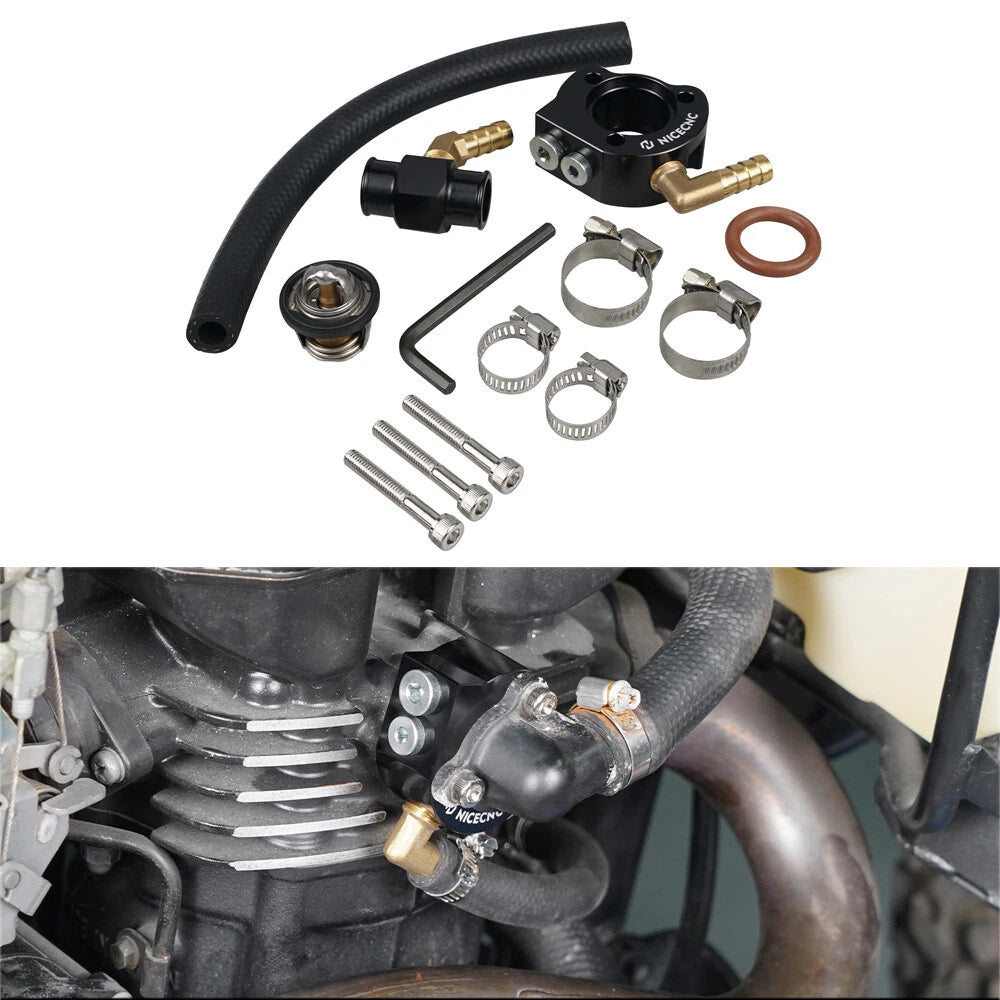 Cooling System Thermostat Kit for Kawasaki KLR650 (1987–2024)