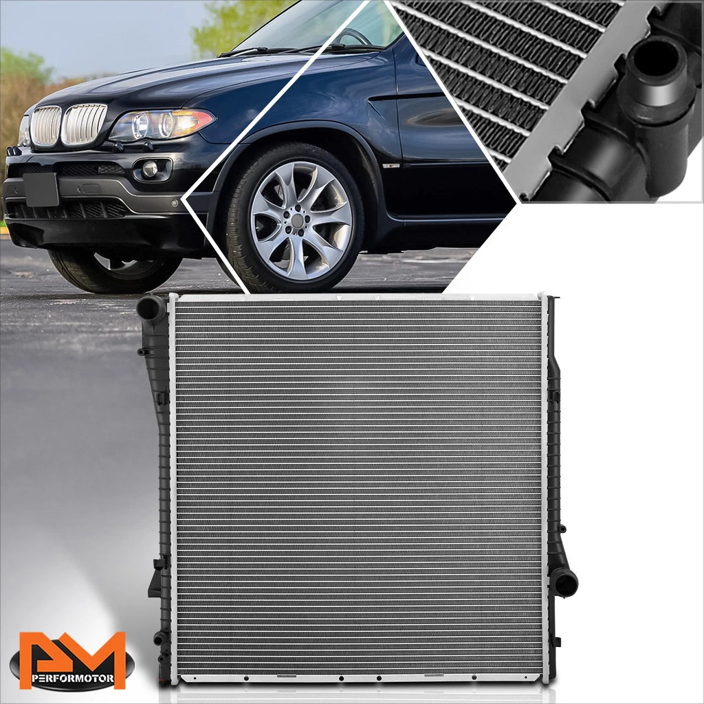 Aluminum Core Cooling Radiator for BMW X5 4.4L 4.6L 4.8L (2000–2006) DPI-2593