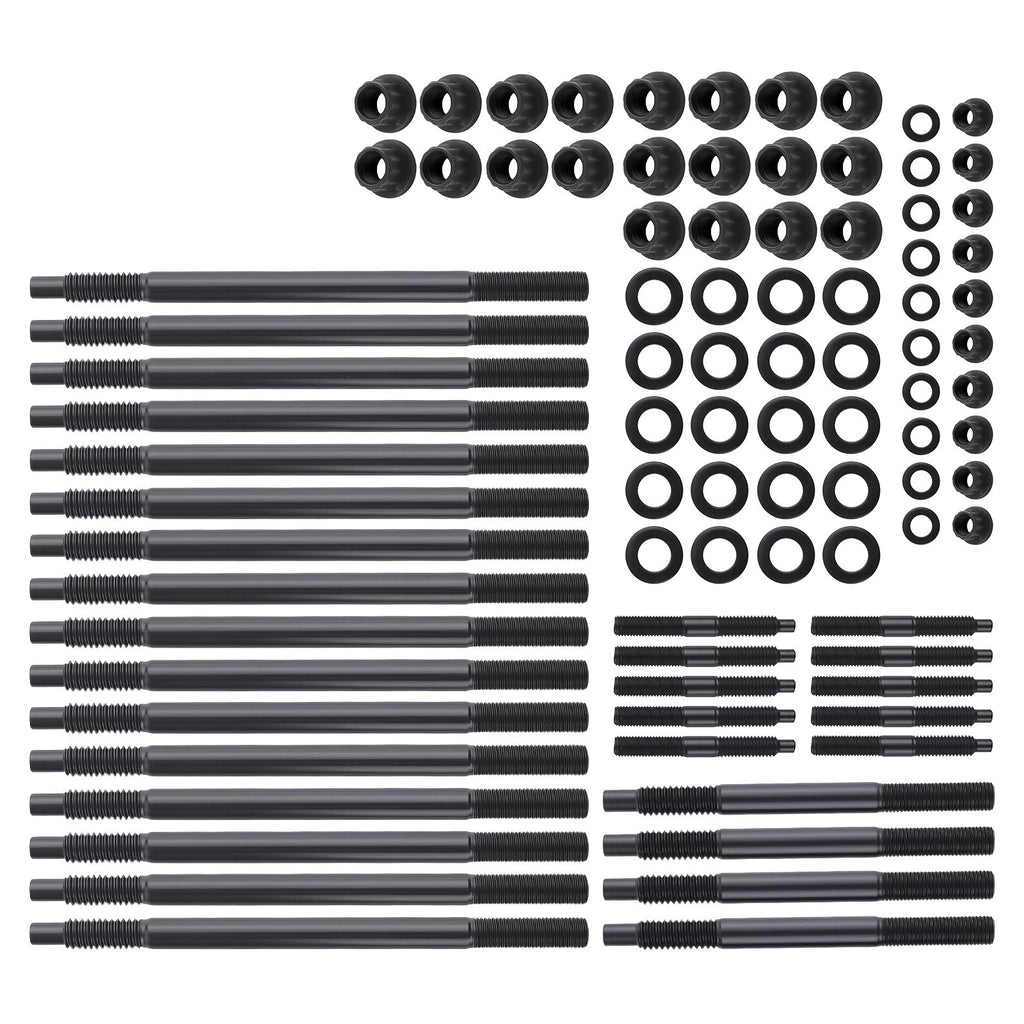 Head Stud Kit for Chevrolet Silverado 4.8L 5.3L 6.0L (1999–2003) Chromoly 8740