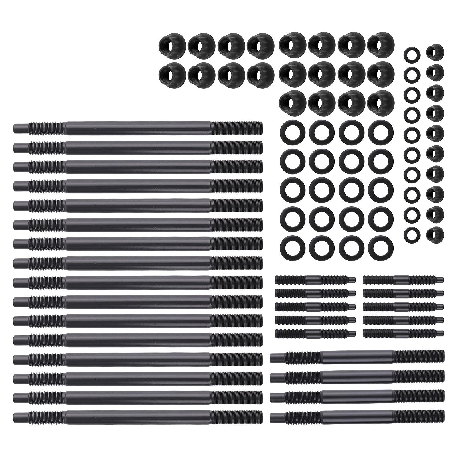 Head Stud Kit for Chevrolet Silverado 4.8L 5.3L 6.0L (1999–2003) Chromoly 8740