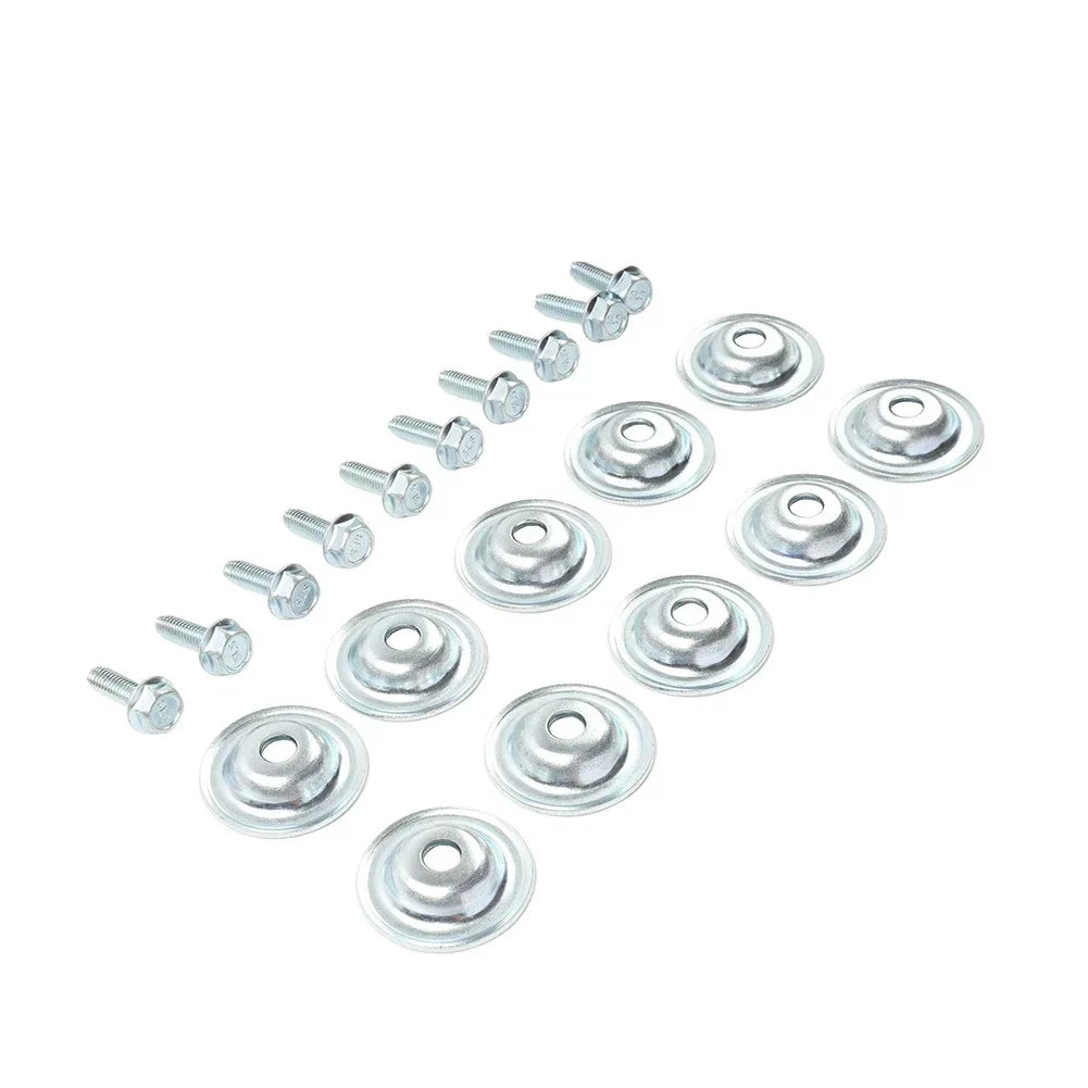 10 Pcs Skid Plate Washers Bolts for Polaris RZR 1000 900 800 570 XP Turbo