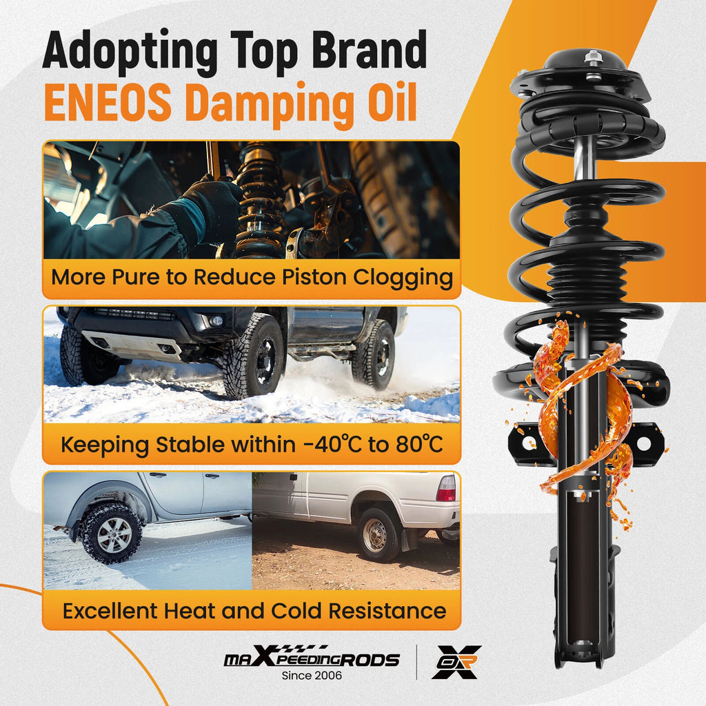 Front Struts with Coil Spring for Chevrolet Cobalt HHR Pontiac G5 (2005-2009)