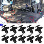 10 Pcs Engine Under Cover Clip Retainer Fasteners for Toyota Lexus