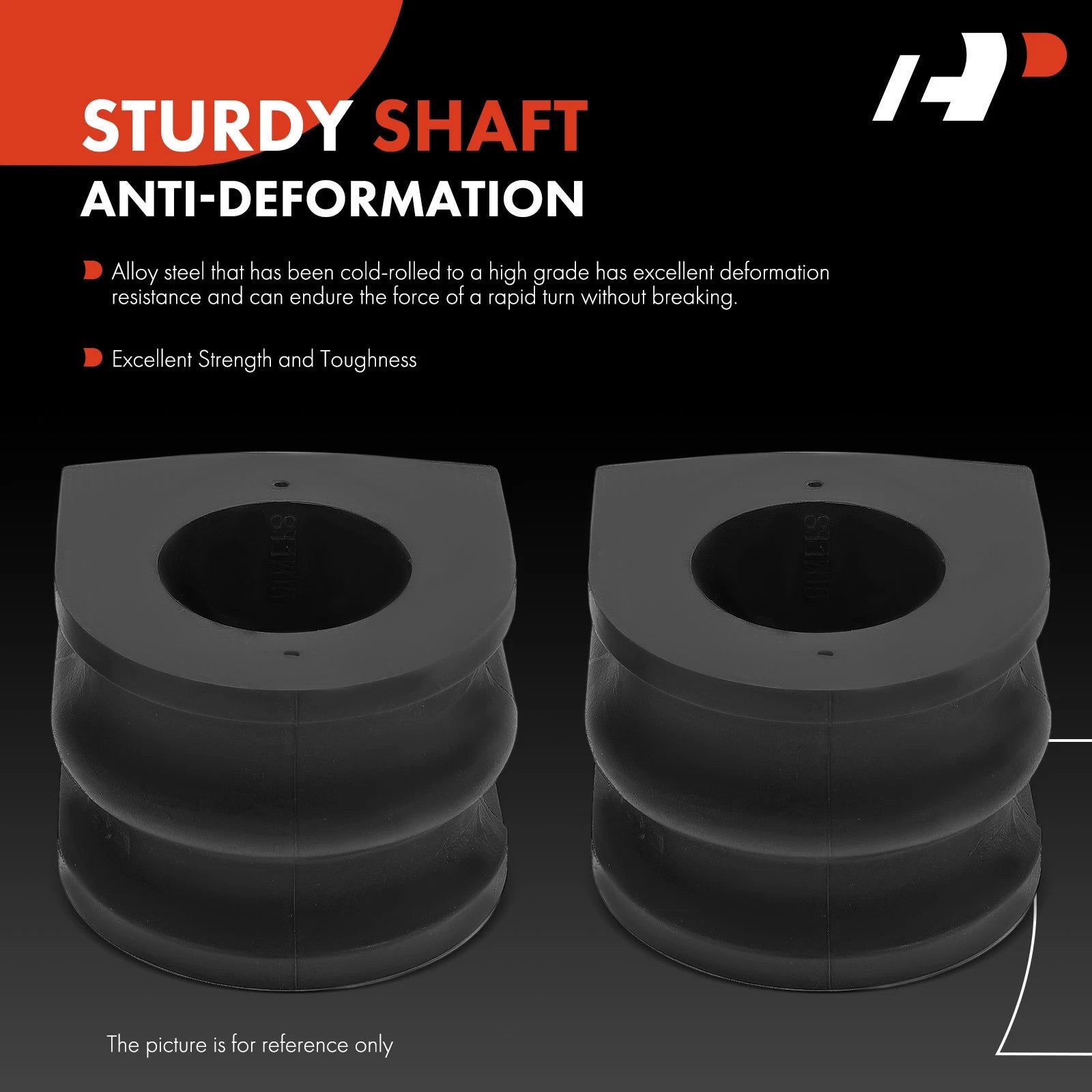 2X Front Sway Bar Bushing for Nissan NV1500 NV2500 NV3500 (2012–2021)