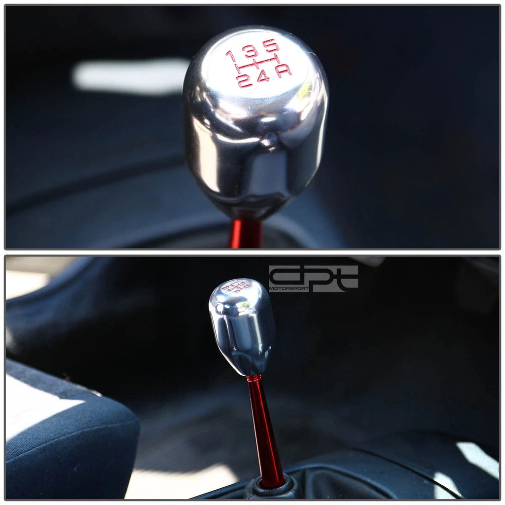 Silver Racing Manual 5-Speed Shift Knob for Honda Civic/CRX Acura Integra (1988–2000)