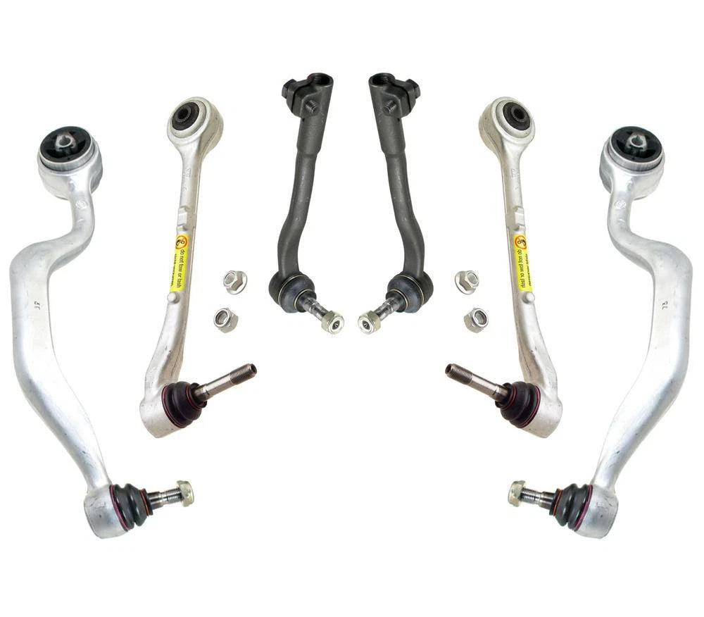 6-Piece Front Suspension Control Arm Kit for BMW E39 540i M5 (1996–2003)