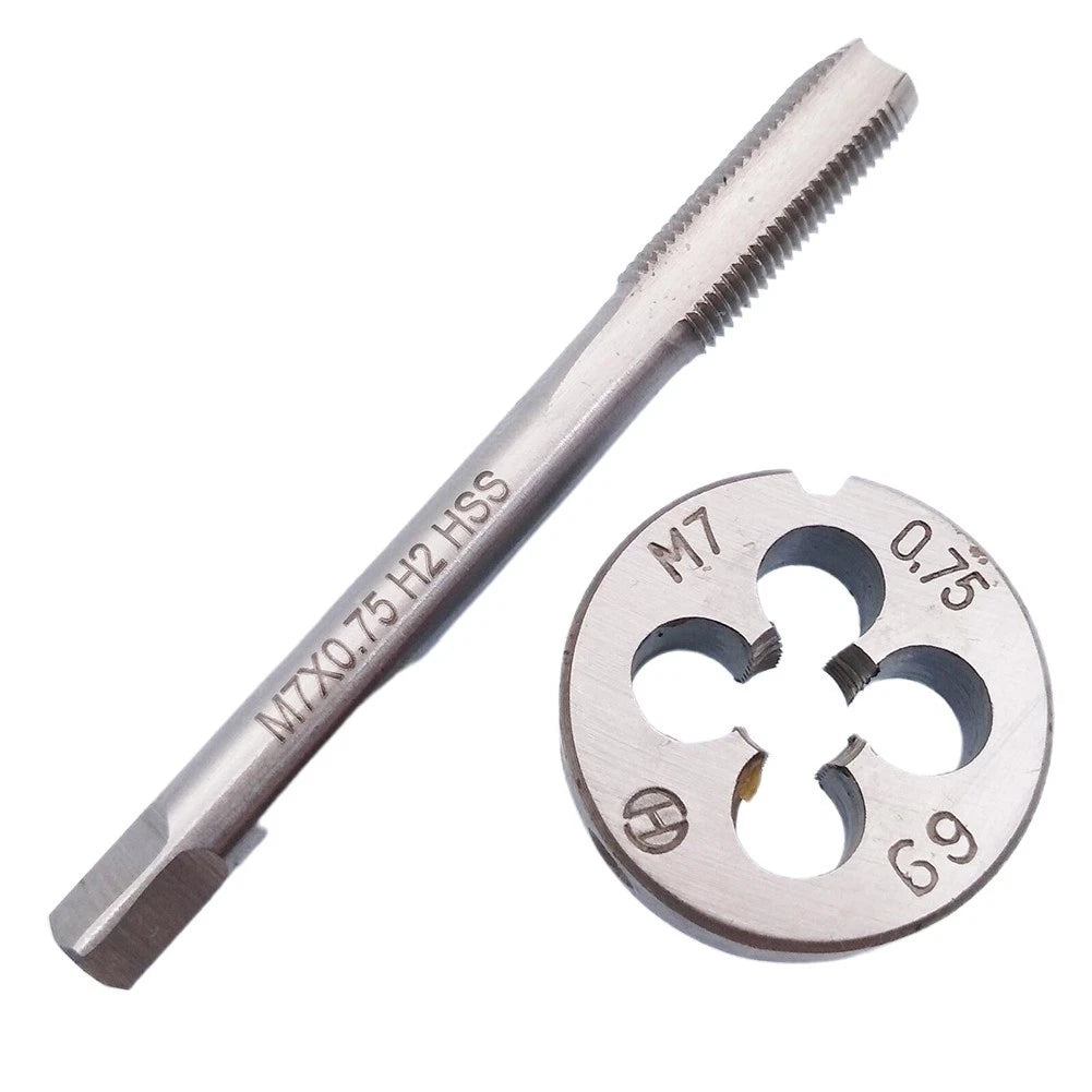 Set of 3 HSS Metalworking Taps 66mm Length Inserts for Manufacturing