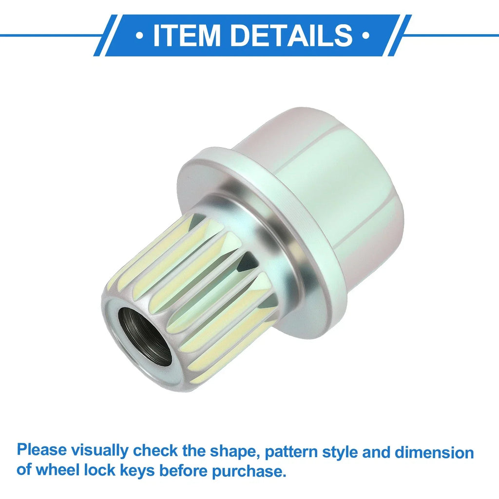 Wheel Lock Lug Nut for BMW Anti Theft Socket Adapter