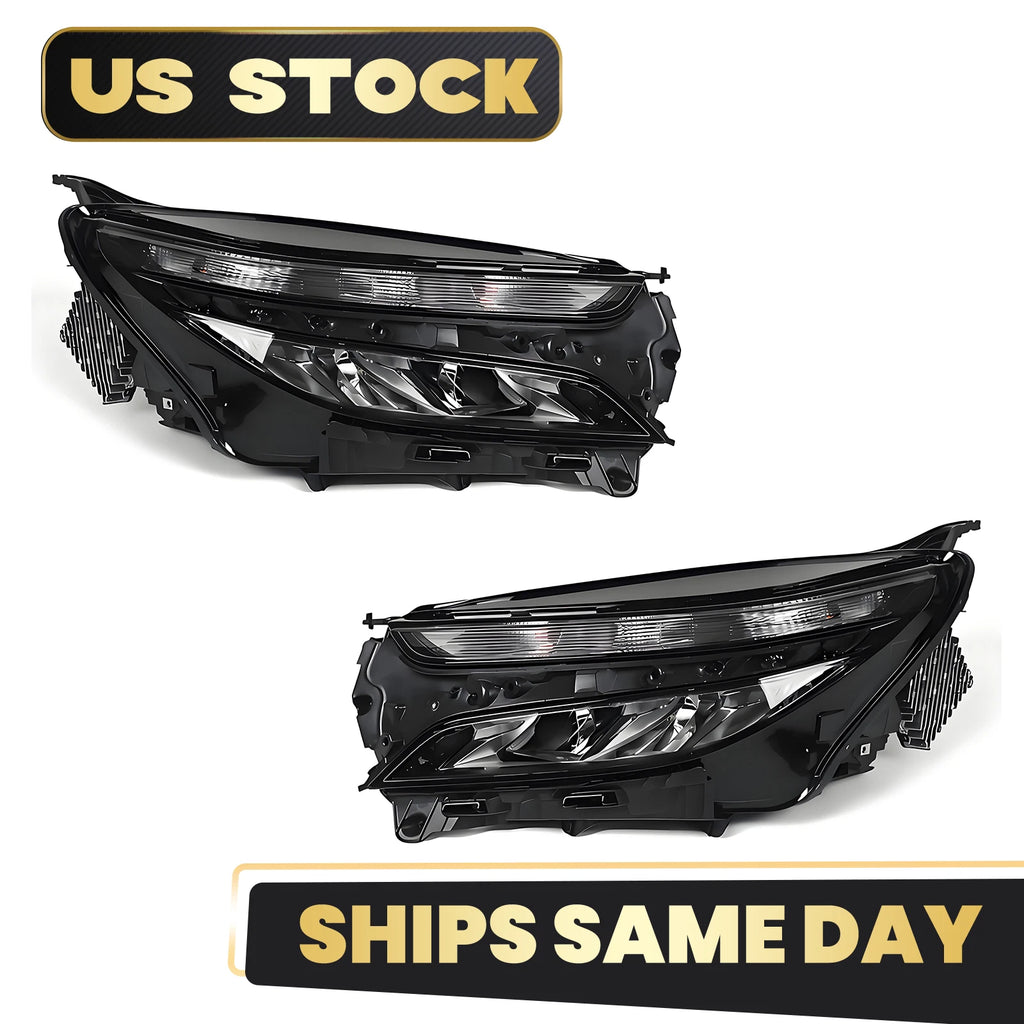 Set of 2 LED Reflector Headlights for Chevy Equinox LS (2022–2024)