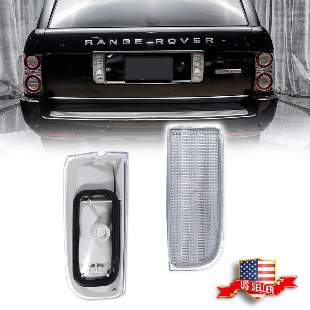 Clear Lens Tailgate Reverse Backup Lights for Land Rover Range Rover L322 (2002–2012)