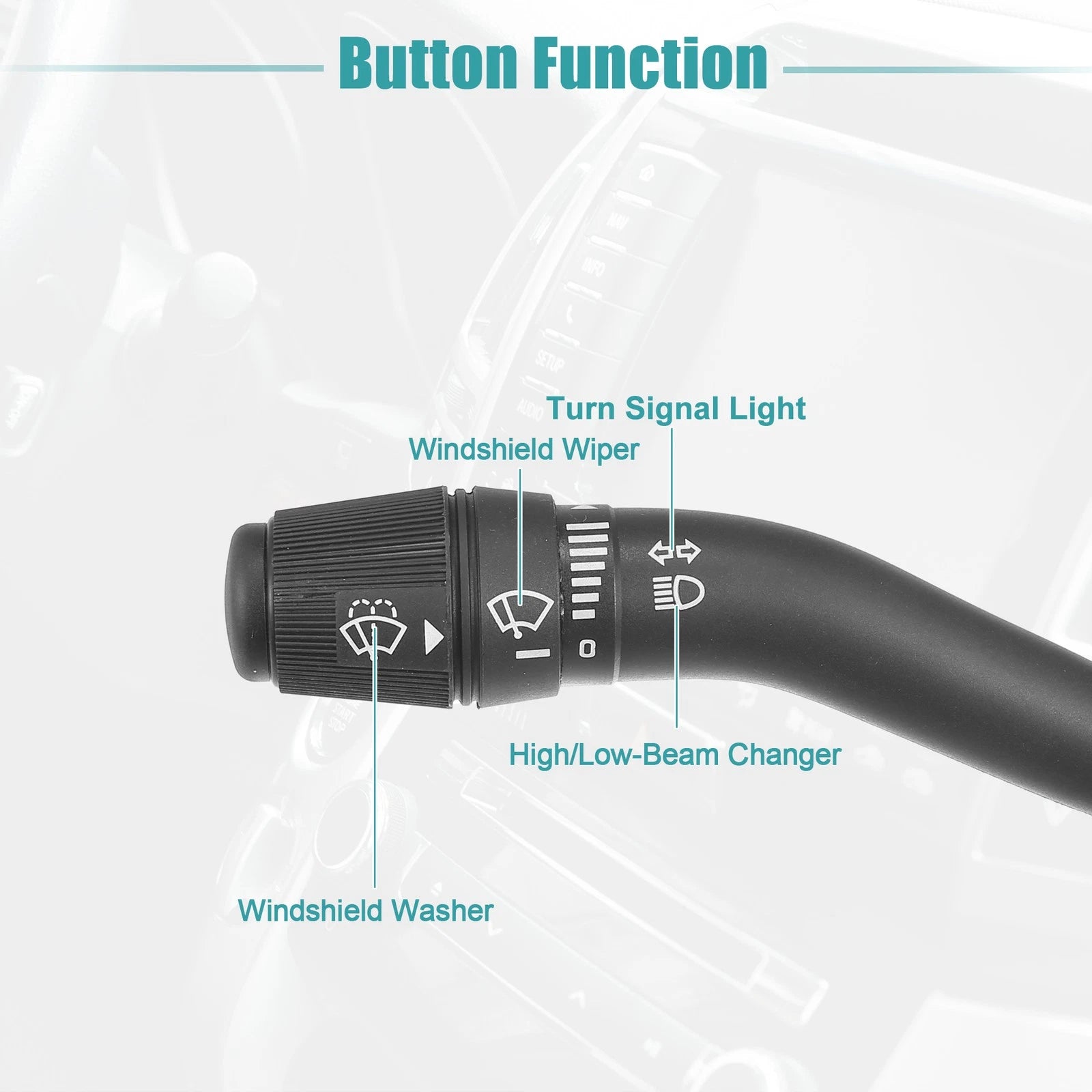 Turn Signal Switch for Ford F-150, F-250 Super Duty (1997–2003)