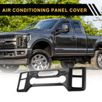 A/C Air Conditioning Panel Cover Trim for Ford F-150 (2021–2024) Black Set