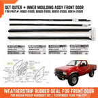 Front Door Weatherstrip Seal for Nissan Navara D21 (1987-1996)
