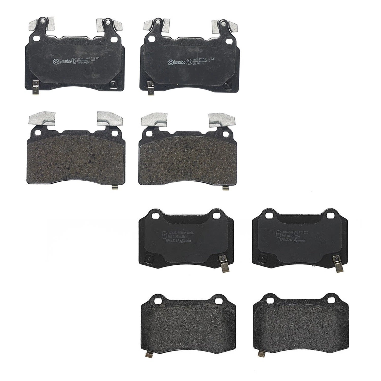 Brembo Brake Pads Kit for Chevrolet Camaro SS (2010–2015)