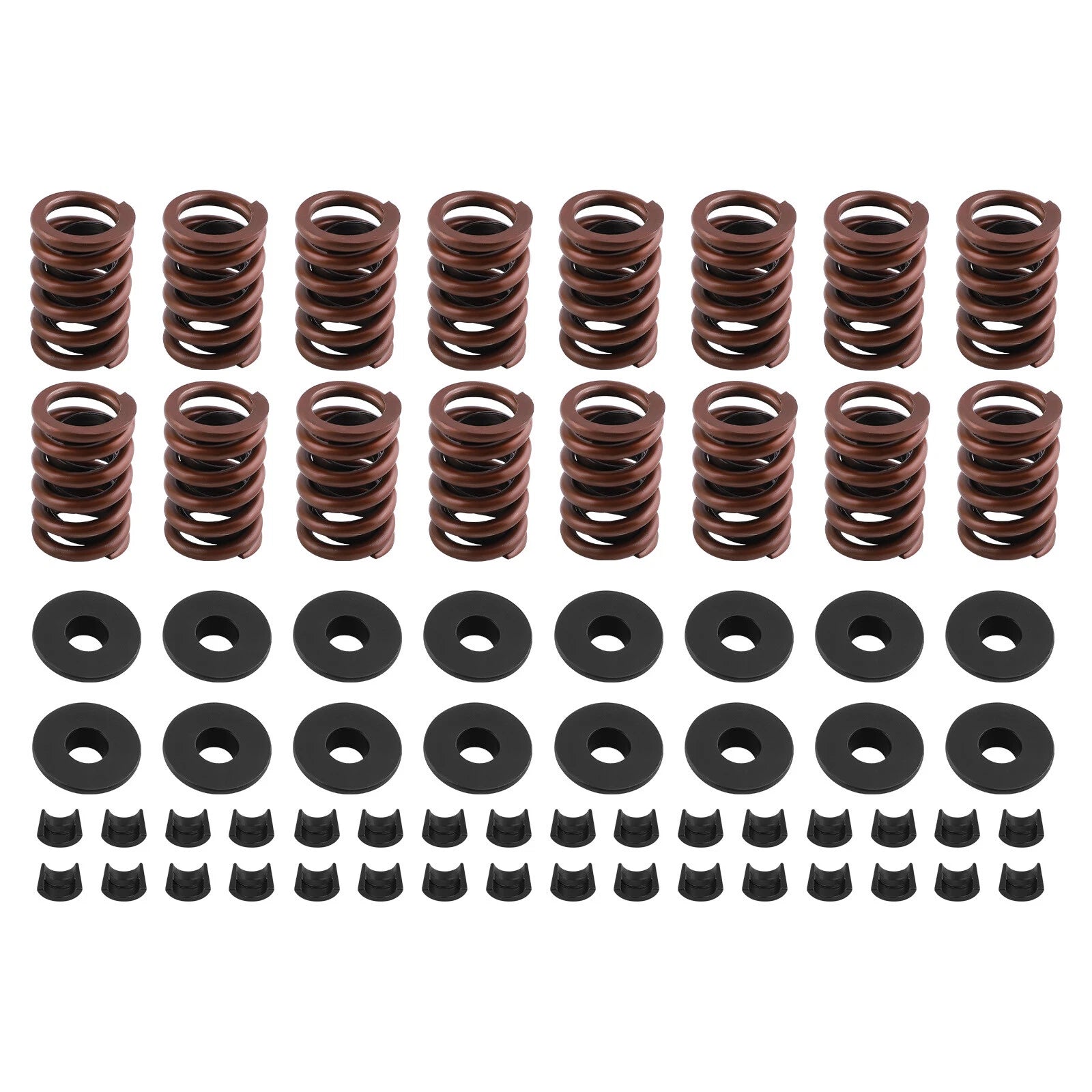 64pcs Valve Springs Set for Chevy Small Block 350/400/Z28 (1969–1986)