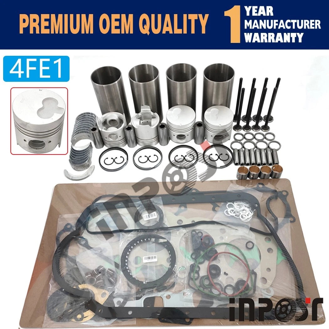 4FE1 Overhaul Rebuild Kit for Isuzu 4FE1 (Tractor TA290 TA320)