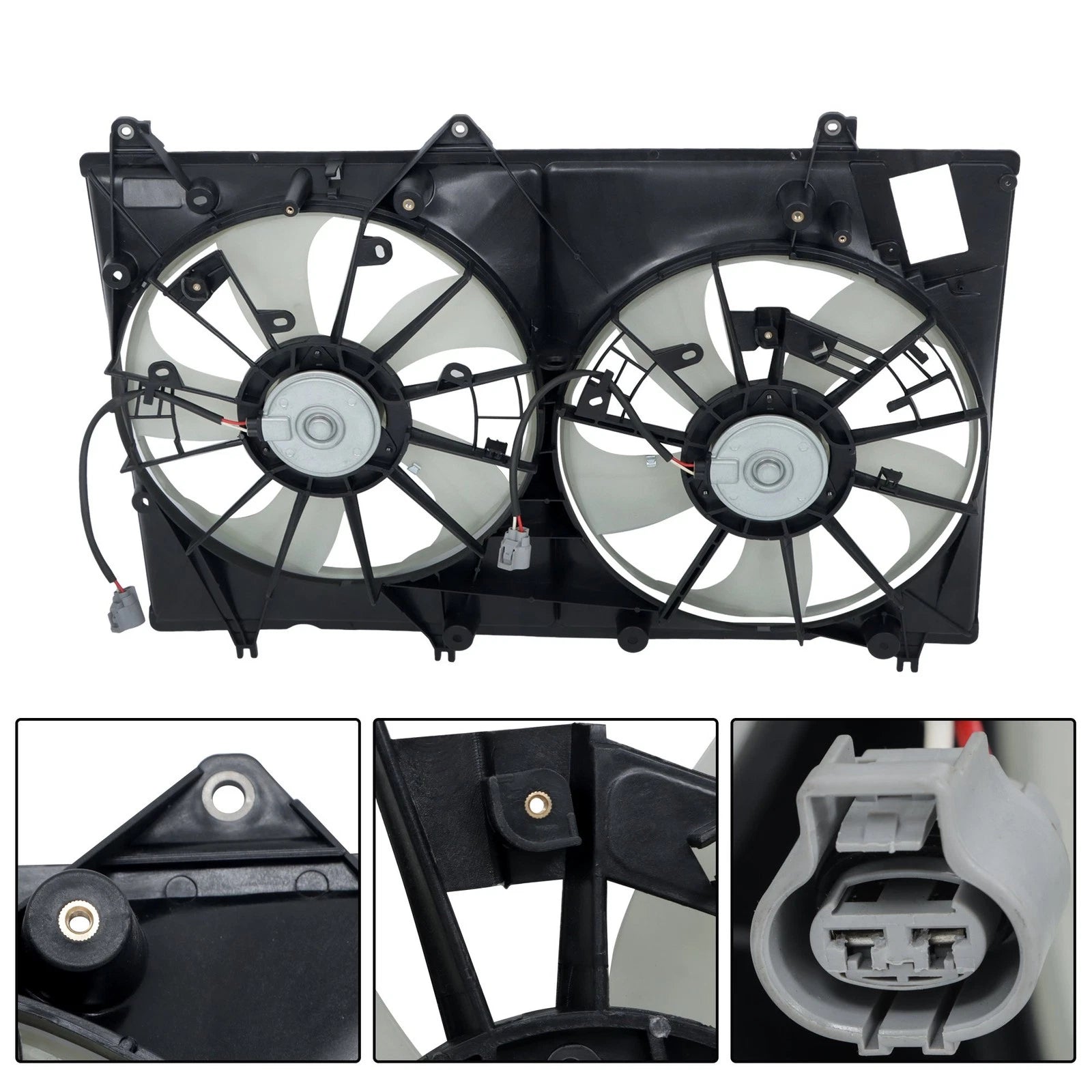 Dual Radiator Cooling Fan for Toyota Highlander (2008–2013)