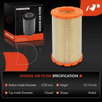 2X Engine Air Filter for Ford Escape (2009-2012) Mazda Tribute (2009-2011)