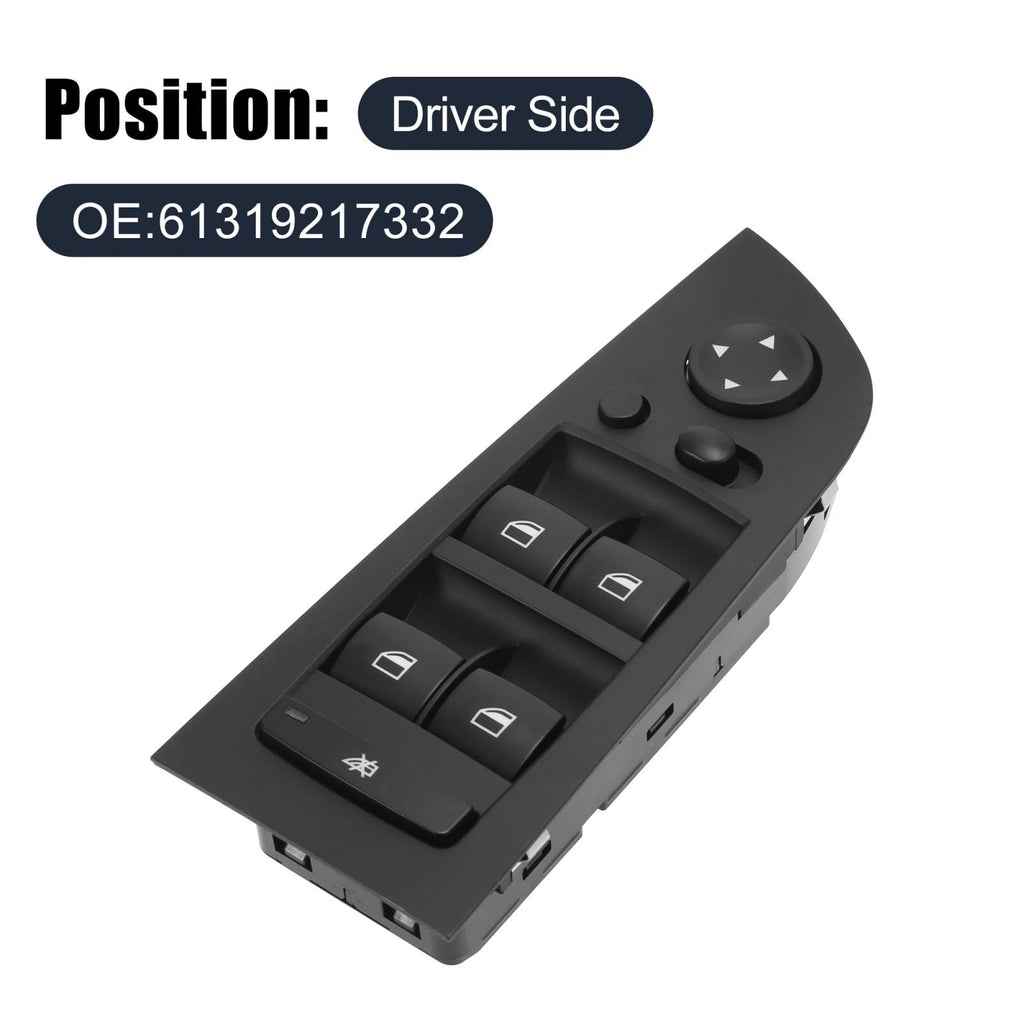 Master Driver Side Power Window Switch 61319217332 for BMW 328i (2007–2011)