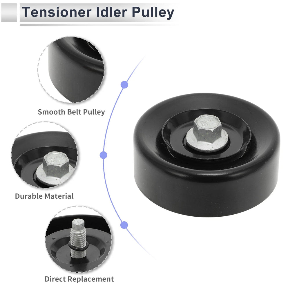 Drive Belt Idler Pulley for Hyundai Santafe (2009–2020) No. 252872F000