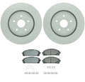 Front Brake Kit Rotors Pad Set for Lexus NX200t RX350 Highlander Sienna (2015–2020)