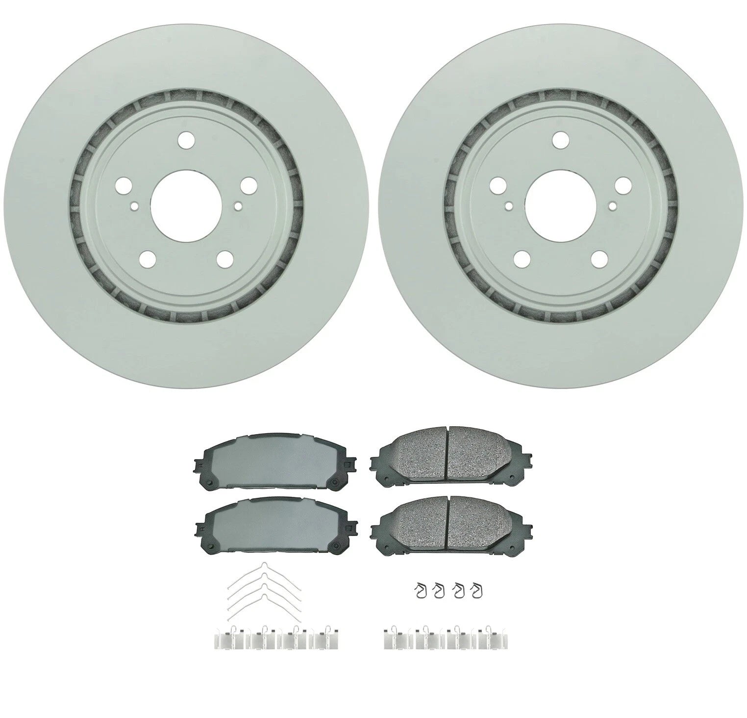 Front Brake Kit Rotors Pad Set for Lexus NX200t RX350 Highlander Sienna (2015–2020)