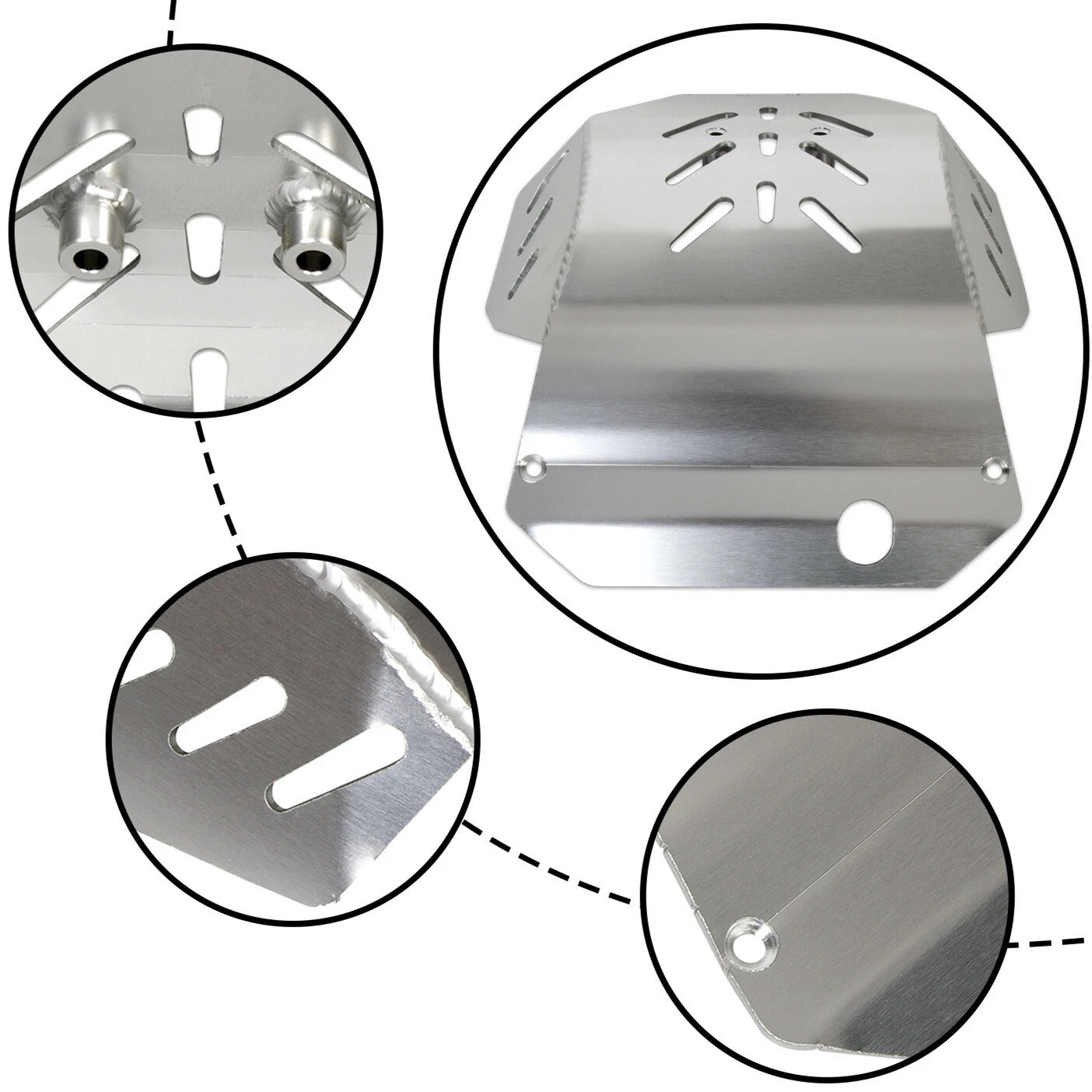Splash Engine Guard Skid Plate for Honda CRF250L (2013–2020)