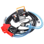 Diesel Oil Fuel Transfer Pump Kit for Refueling Gun & Hose (20-60L/Min)