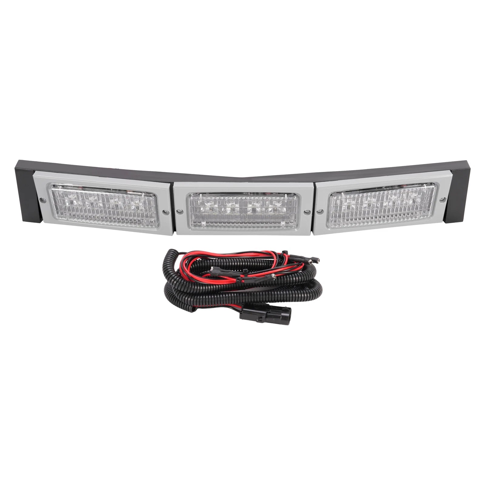 3X LED Flood Beam Headlight for John Deere 4050 4055 4255 (1978–1992)