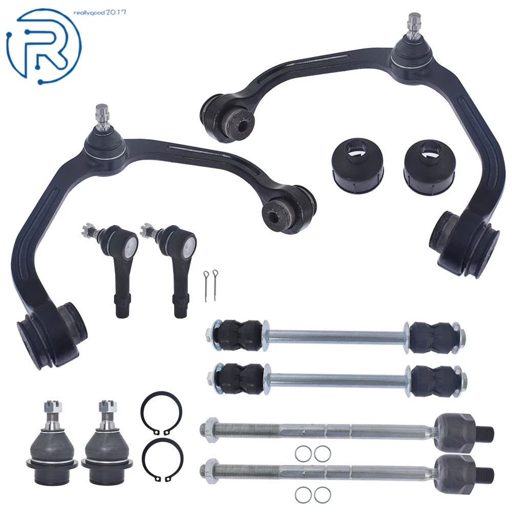 Front Suspension Control Arm Ball Joint Tie Rod Kit for Ford Ranger (1998–2011)