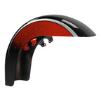 Front Fender for Harley CVO Electra Glide (2014–2024) Sunset Orange/Black Fade