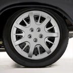 Set of Four 16" Silver Hubcap Wheel Covers for 2000-2003 Chevy Impala (Push-on)