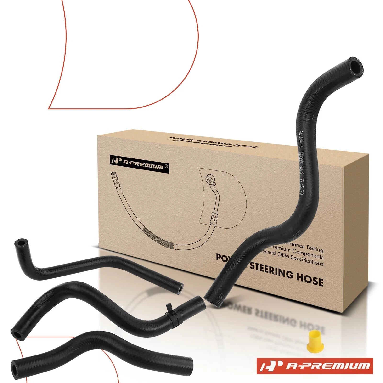 Power Steering Return Line Hose for Kia Sedona (2004–2005)