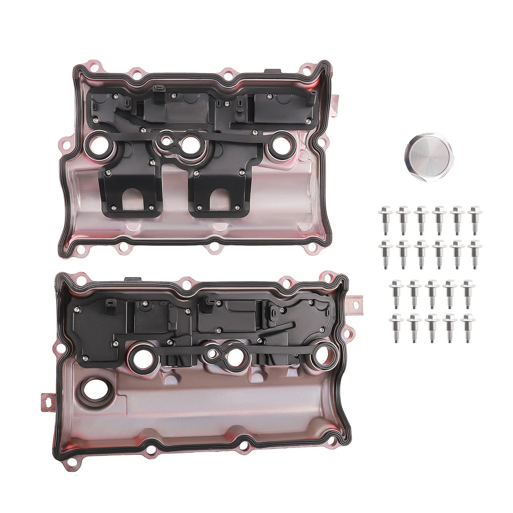 Aluminum Valve Covers for Nissan 370Z (2009–2020) / Infiniti M37 Q40 (2011–2015)