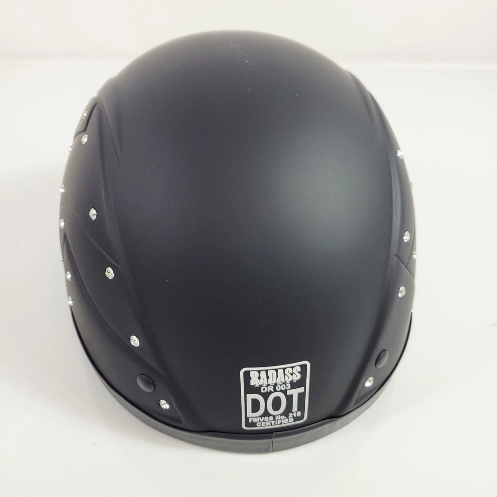 Swarovski Diamond Half Helmet for Women (Size XS)